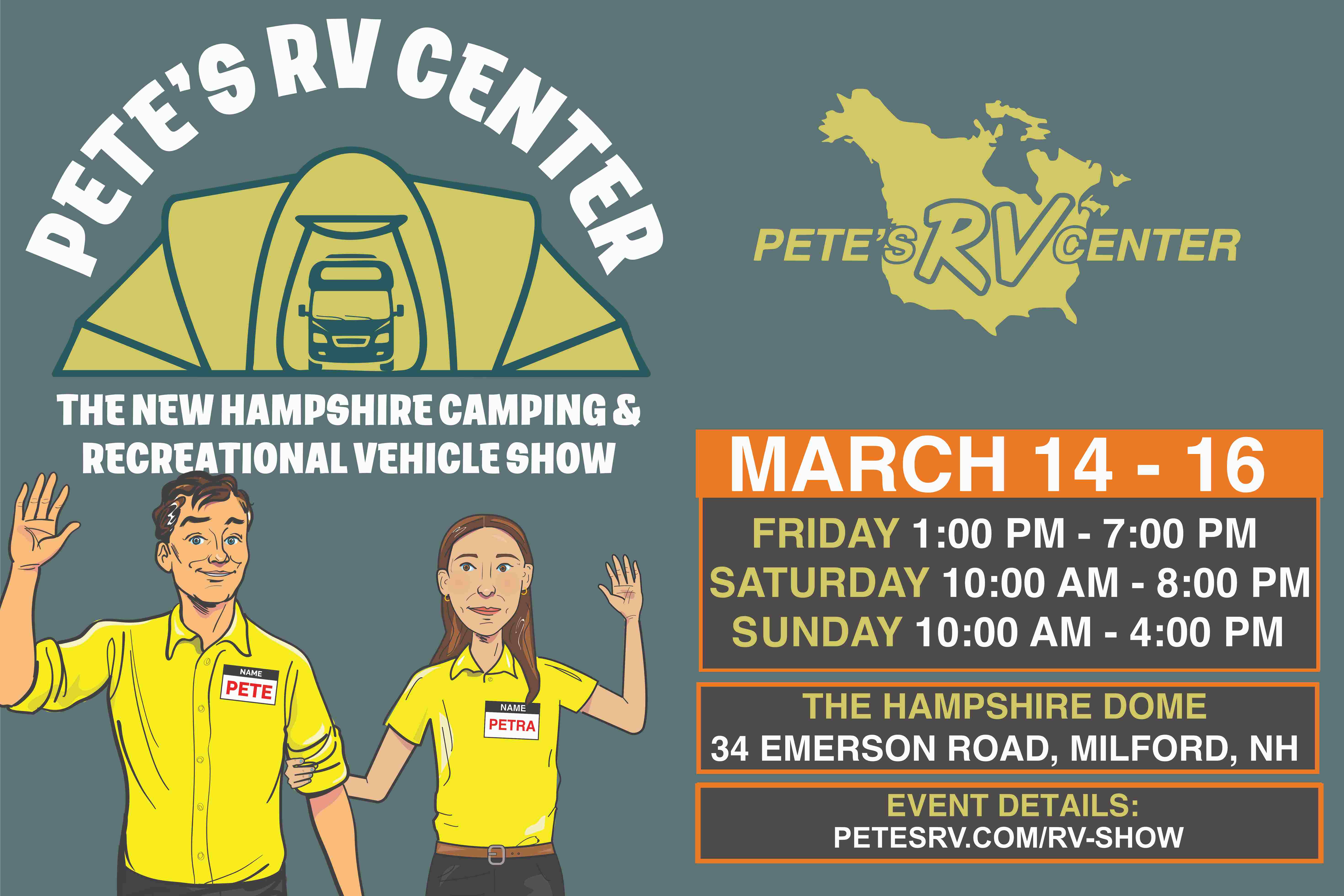 Pete's RV NH Camping RV Show